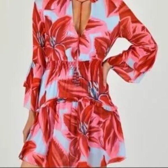 Farm Rio Azalea Mini Dress Size - XS - NWT - Picture 2 of 10